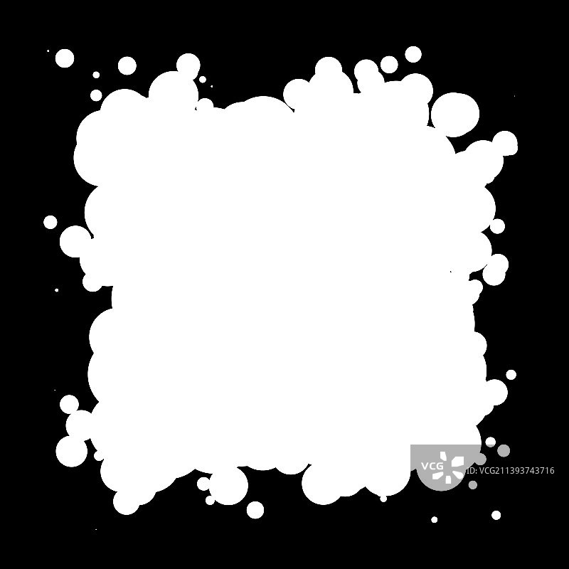 抽象重叠圆形设计元素图片素材