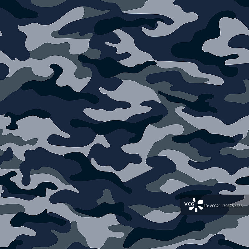 海军蓝军事迷彩无缝图案图片素材