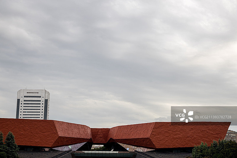 武汉首义广场现代建筑外部图片素材