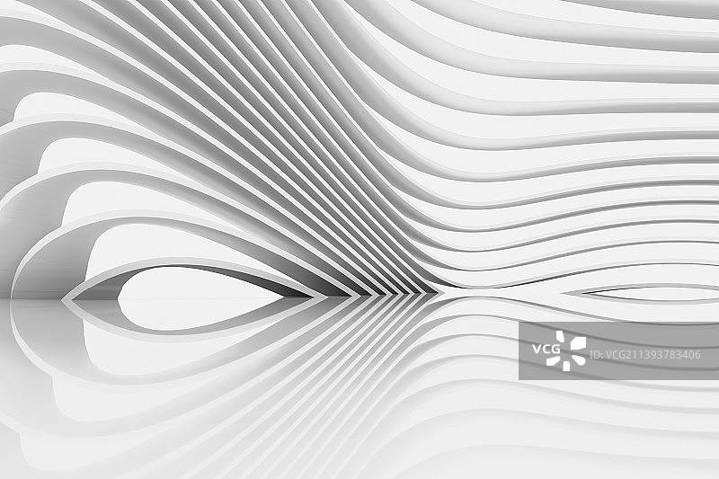 3D现代人造建筑室内空间图片素材