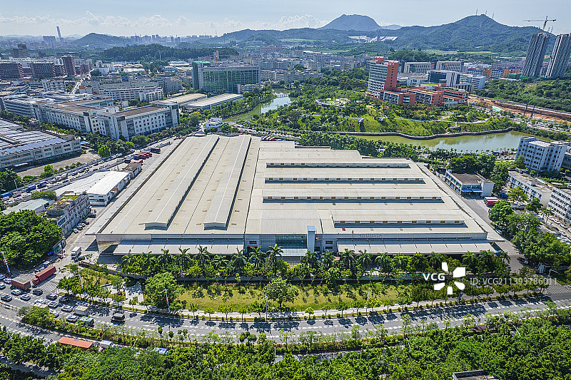 深圳京东分拨中心 深圳新中泰物流园 深圳燕罗街道罗田图片素材