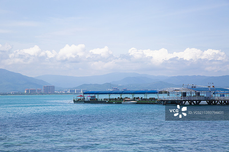 海南三亚西岛景点风光图片素材