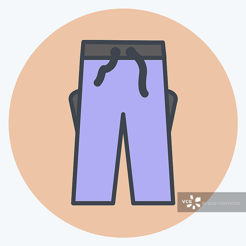男士配饰裤子图标图片素材