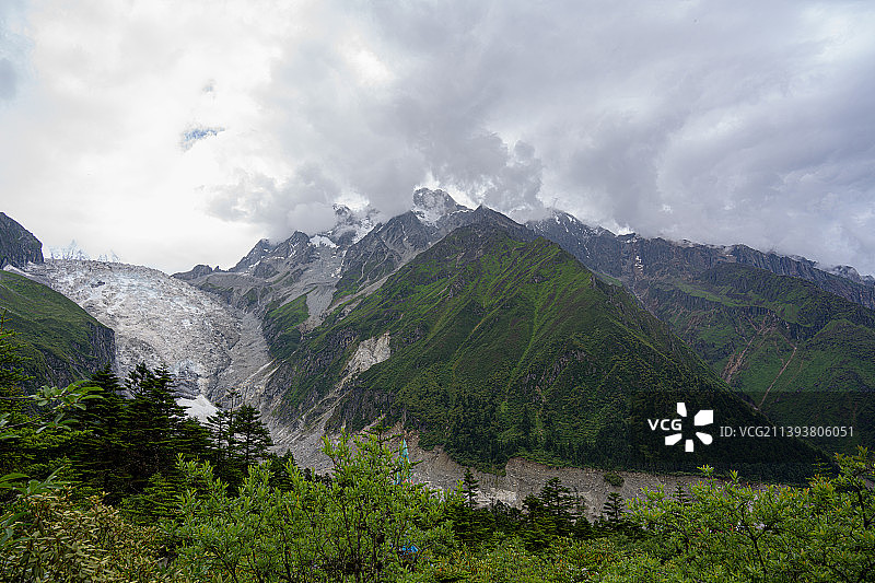 海螺沟图片素材