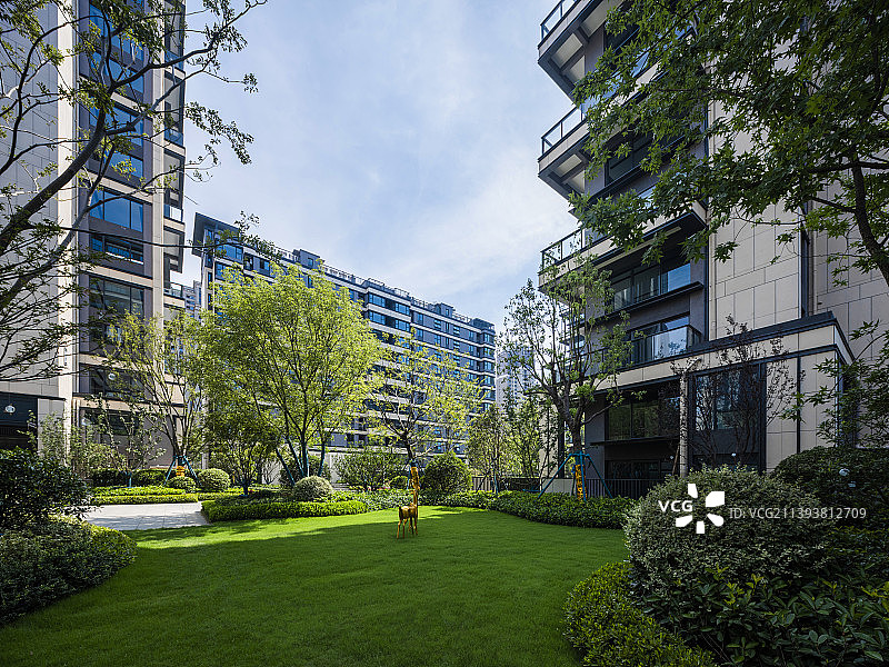 高档住宅区图片素材