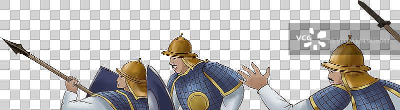 古代士兵图片素材