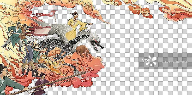 古人打仗图片素材