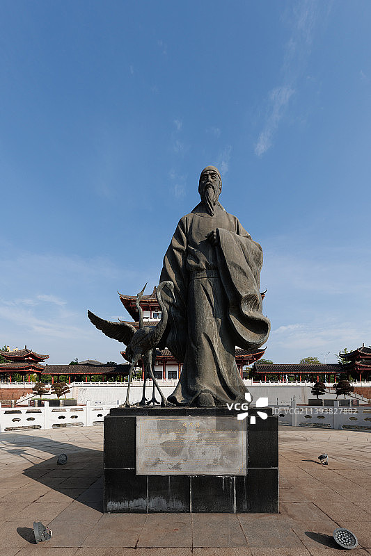 常德柳叶湖司马楼景观图片素材