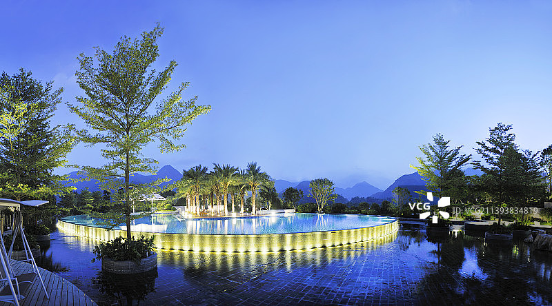 中国 福建天然温泉之乡-贵安-2图片素材