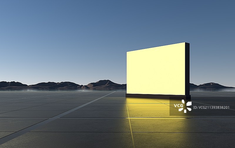 显示屏和广场图片素材