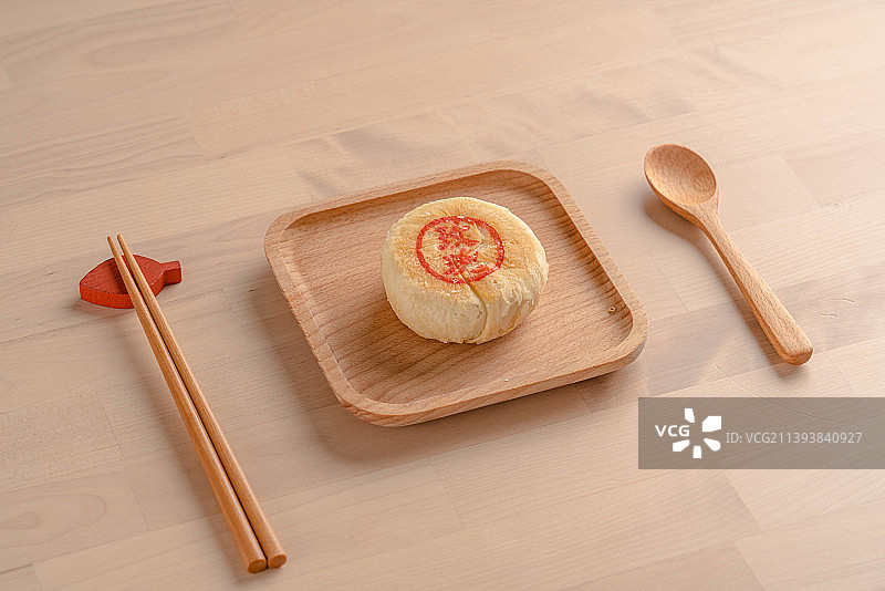 苏式月饼静物图片素材