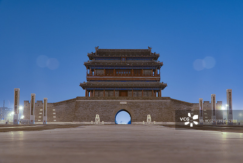 永定门图片素材