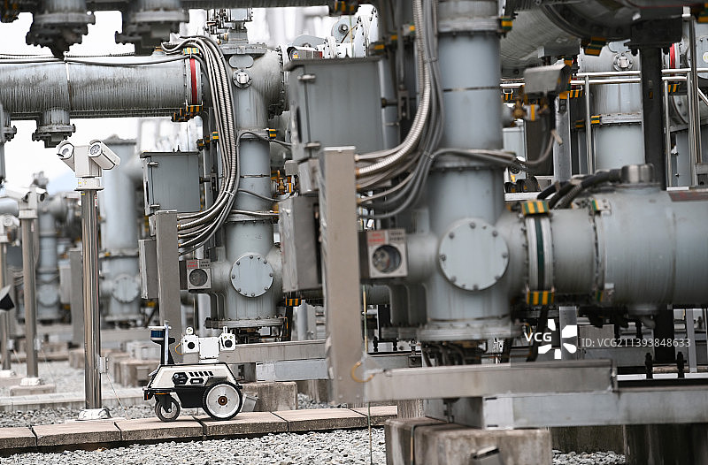 电力巡检机器人图片素材