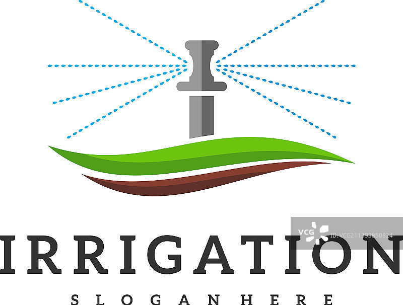灌溉Logo设计图标符号模板图片素材
