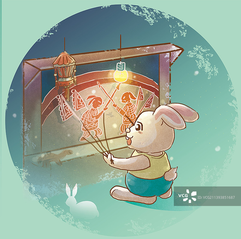 皮影戏图片素材