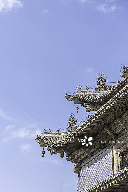 甘肃张掖大佛寺 外景图片素材