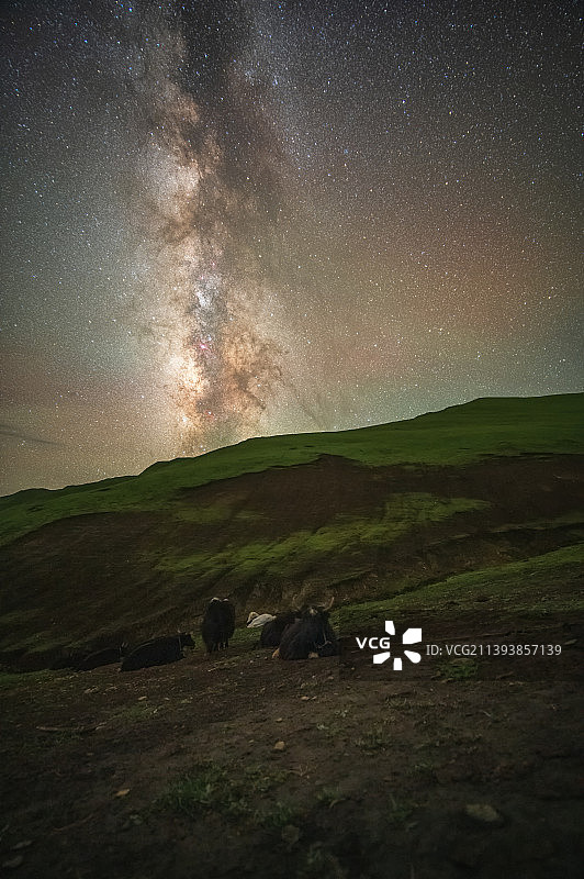 暗夜下图片素材