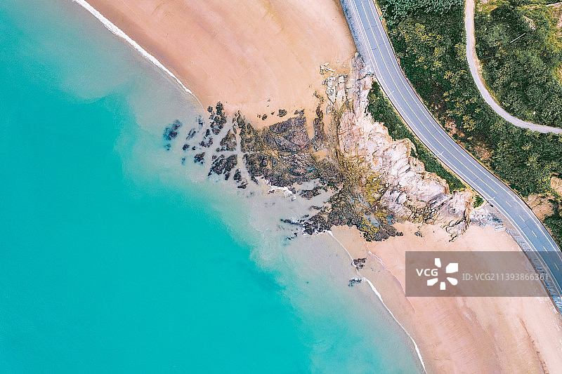 舟山衢山岛航拍风车海岛图片素材