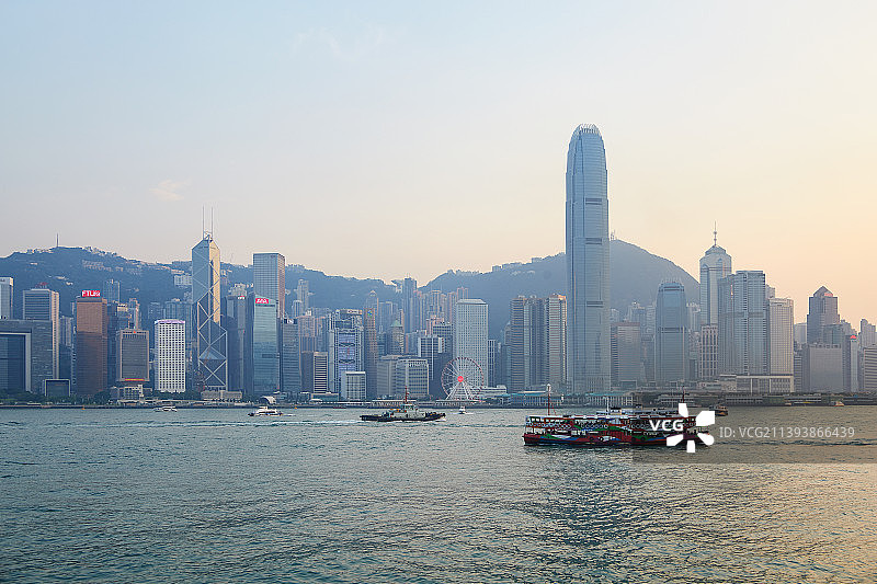 香港 中环 金钟 湾仔 会展中心图片素材