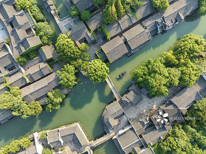 乌镇清晨图片素材