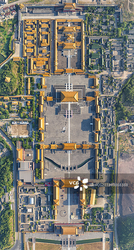 故宫航拍图片素材