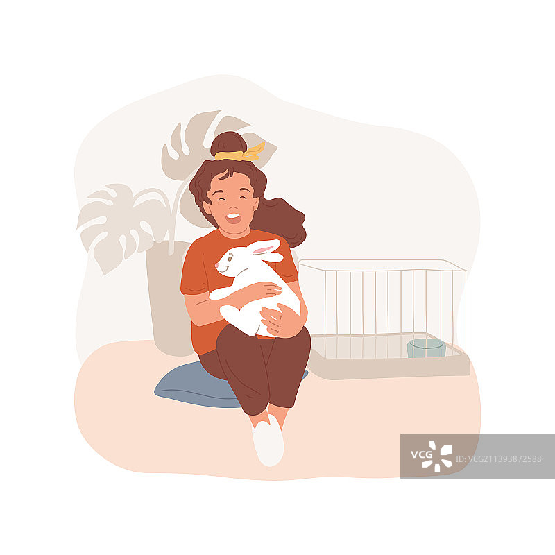 卡通兔子（已隔离）图片素材