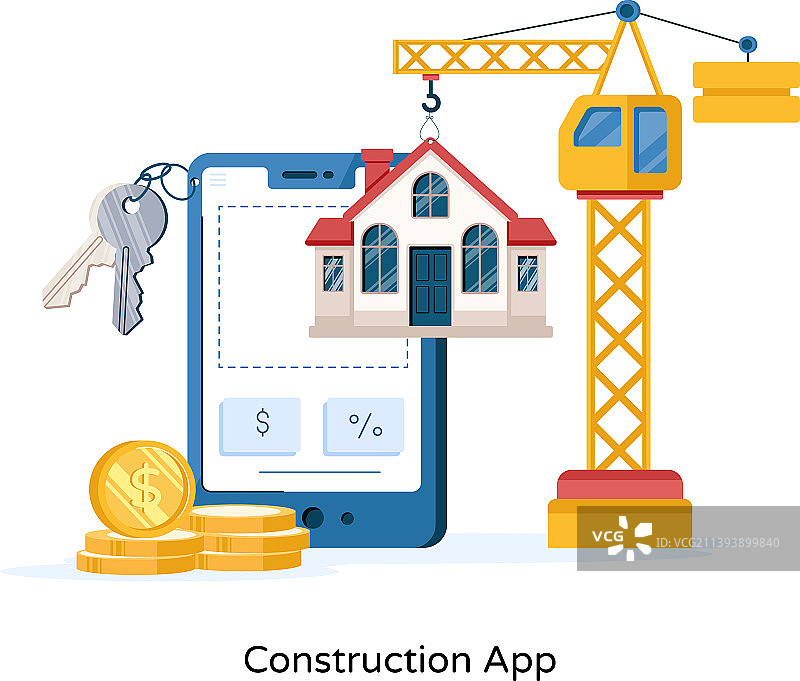 建筑工程App图片素材