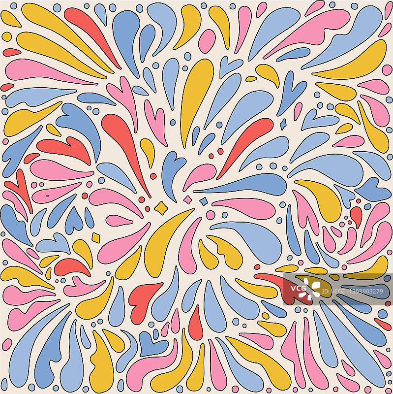 水滴抽象背景图片素材