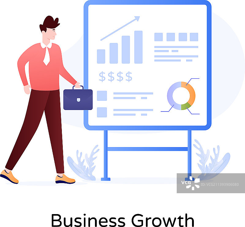 业务增长图片素材