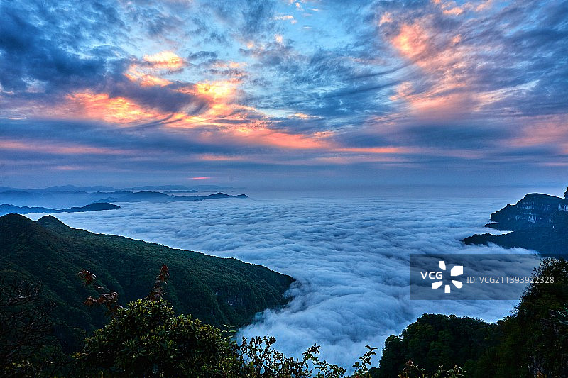 四川南江香炉山图片素材