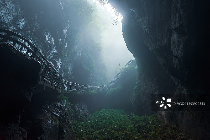 重庆涪陵武陵山大裂谷图片素材