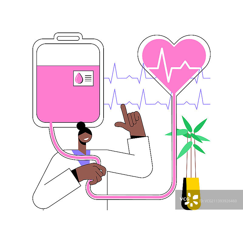 献血抽象概念图片素材