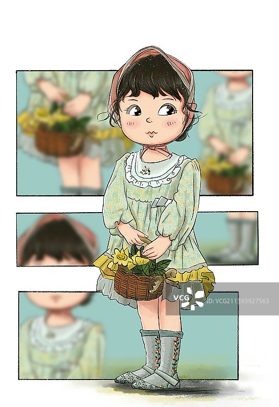 儿童插画图片素材