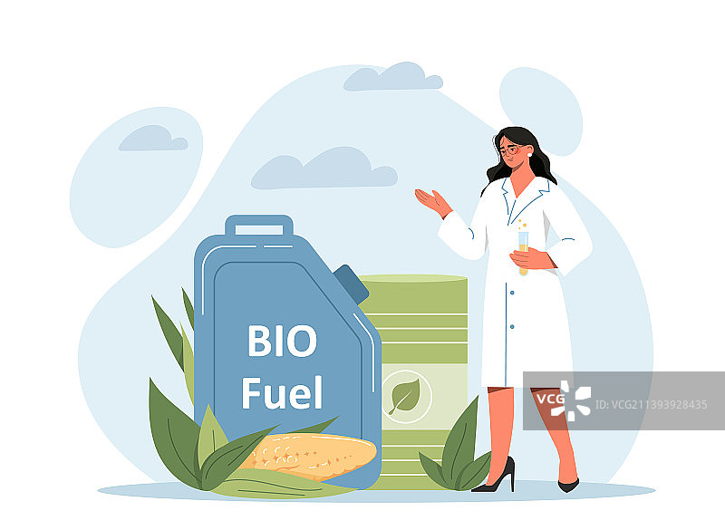 植物生物燃料概念图片素材