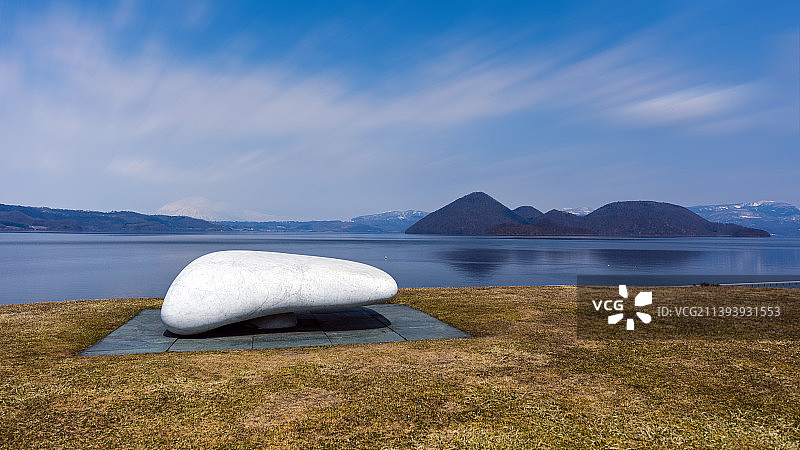 春季洞爷湖Toyako图片素材