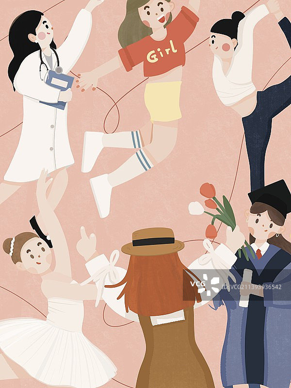 身为女性的骄傲图片素材