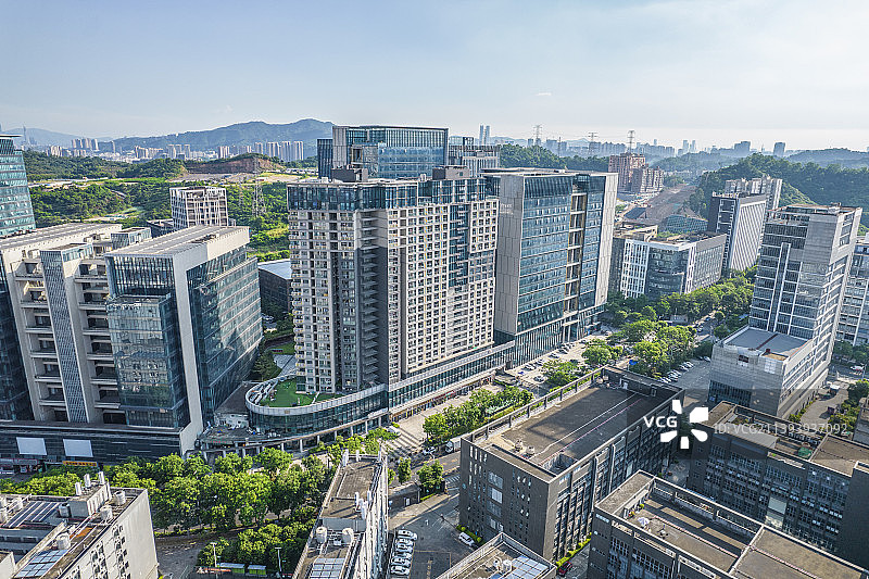 深圳龙岗区吉华街道中海信科技园 深圳赛兔数码科技园 深圳金苹果创新园 深圳中海信创新产业城图片素材