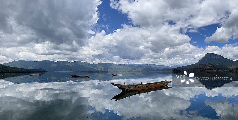 泸沽湖图片素材
