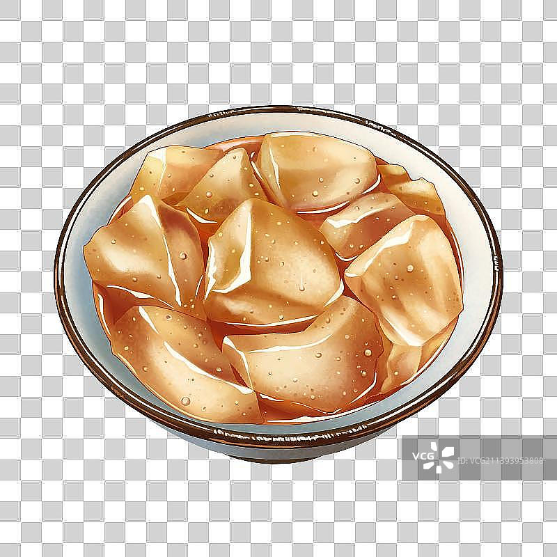 红糖冰粉图片素材