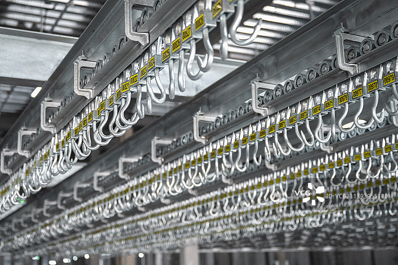 河南郑州无人运输猪肉仓储运输链图片素材