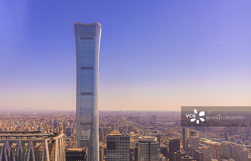 北京中信大厦图片素材