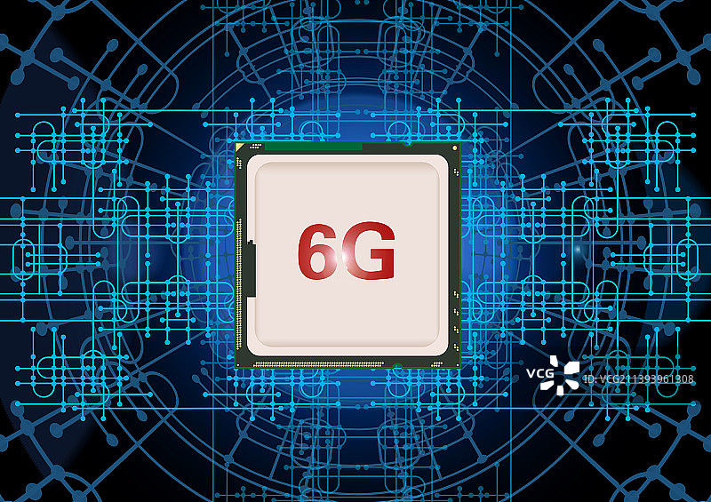 创意配图：6G网络图片素材