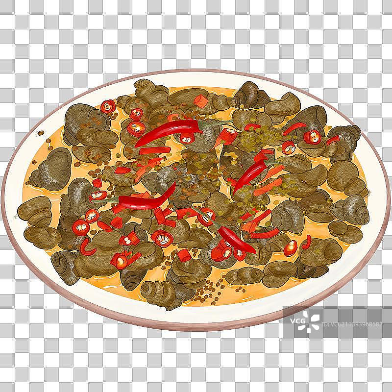 麻辣田螺图片素材