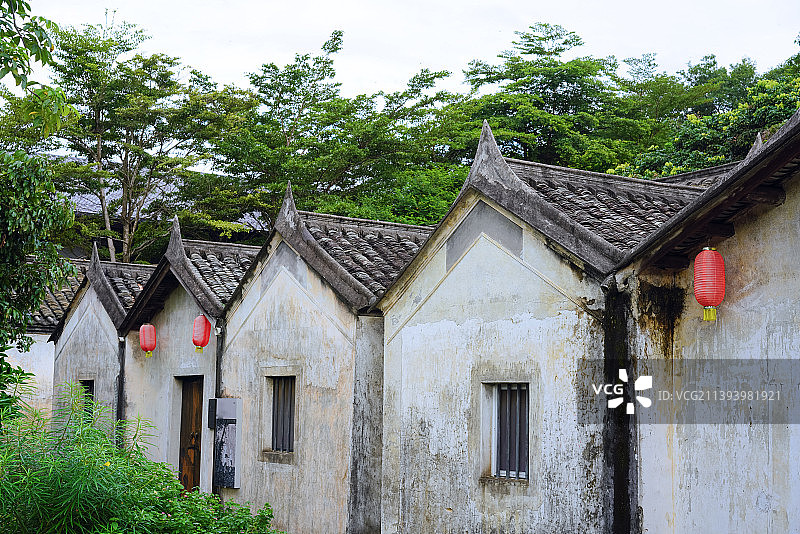 深圳版画村古建筑民居图片素材