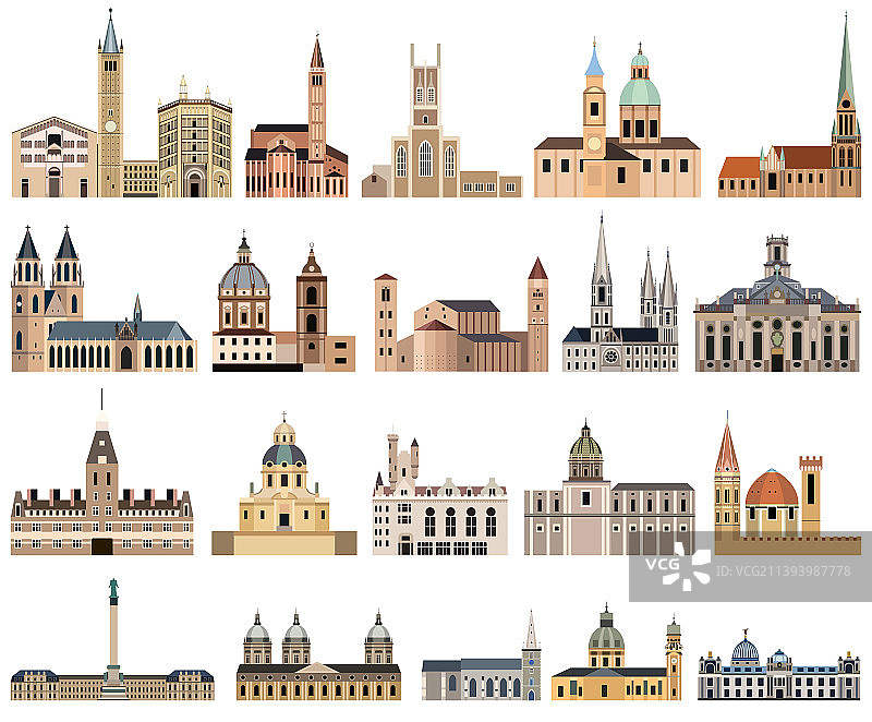 世界地标建筑高清素材合集图片素材