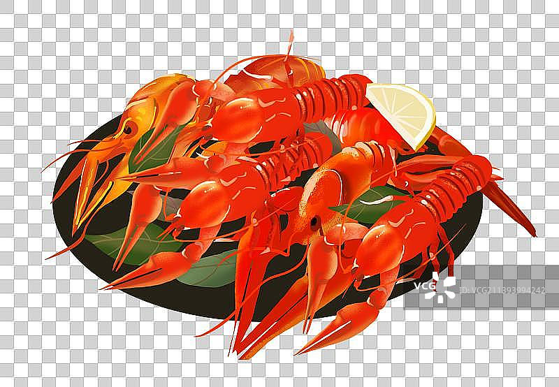 麻辣小龙虾图片素材