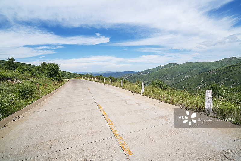 山区公路道路图片素材