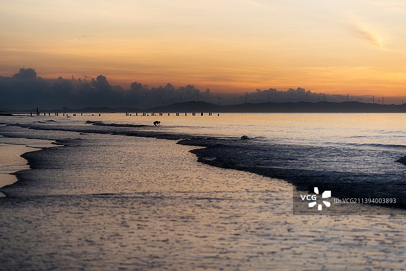 中国广东省汕头市南澳大桥桥下图片素材