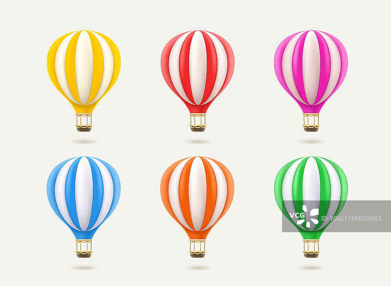 彩色气球合集图片素材