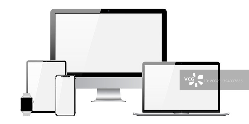 电脑显示器笔记本电脑平板图片素材